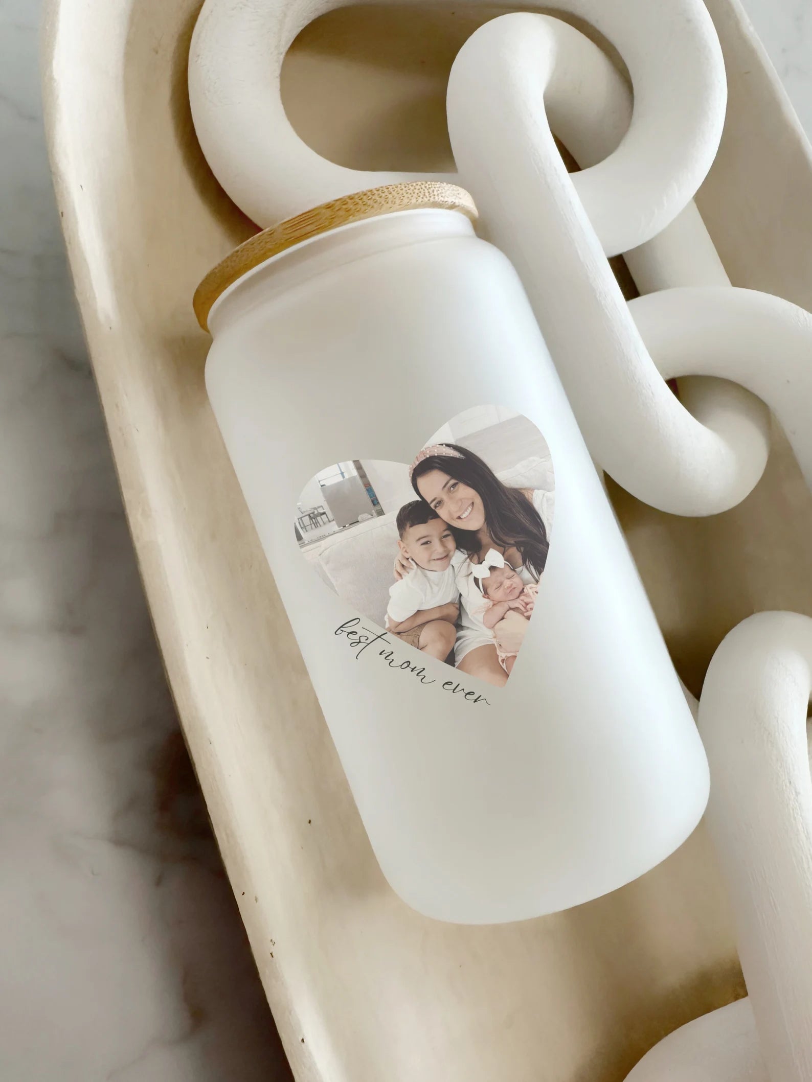 Personalized mom gift box first Mother's Day custom family cup