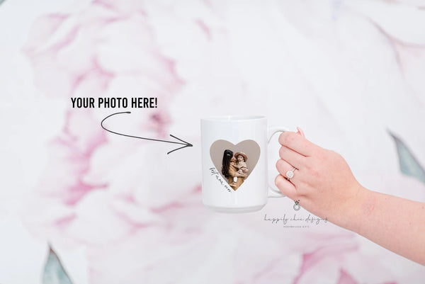 Mothers Day Gift box for new mom with photo mug