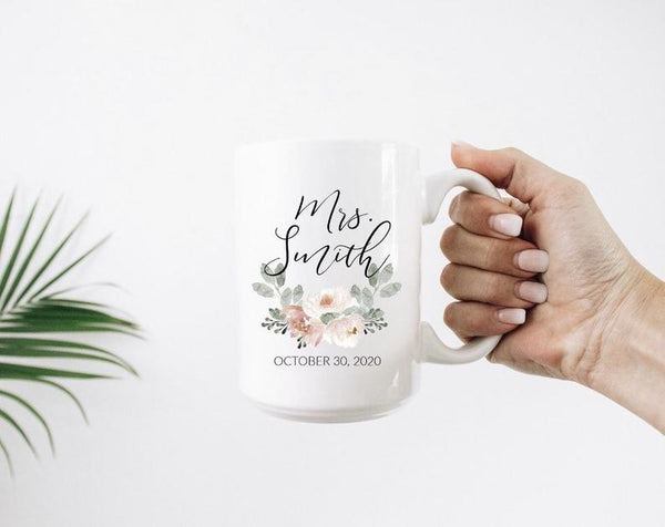 Future mrs mug - personalized bride mug - bride engagement gift box- gift box for bride to be- future mrs champagne flute engaged af gift