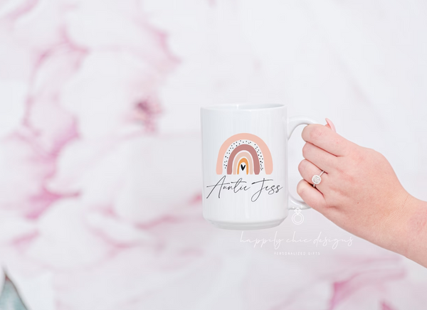 Baby announcement - pregnancy announcement ideas - promoted to mug set - auntie mug - mom to be - aunt to be mug- godmother proposal idea