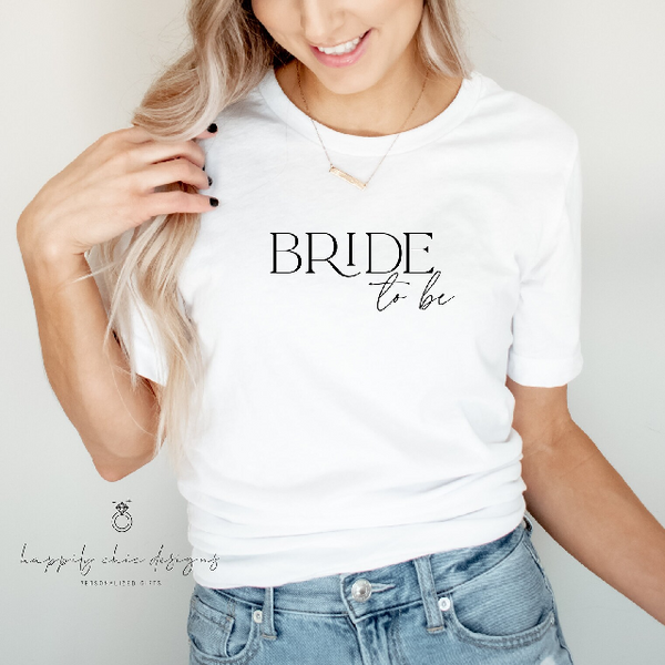 Bride to be fiancee t-shirt- bride engagement shirt personalized future mrs wifey tee- engaged gift for bachelorette party bride box fiance