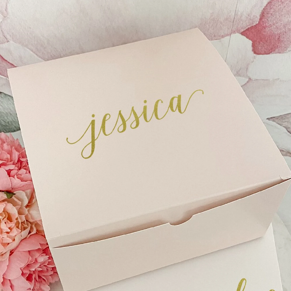 Bridesmaid initial proposal boxes- gift boxes with names- will you be my bridesmaid boxes- personalized custom gift boxes- bridesmaids gifts