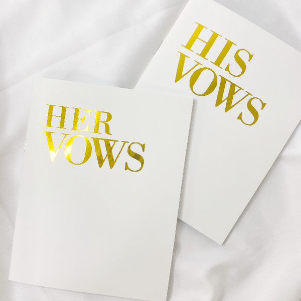 Vow books - personalized vow notebooks- mr and mrs vow books- white vow book set - his and hers vows - wedding day vow books for our vows