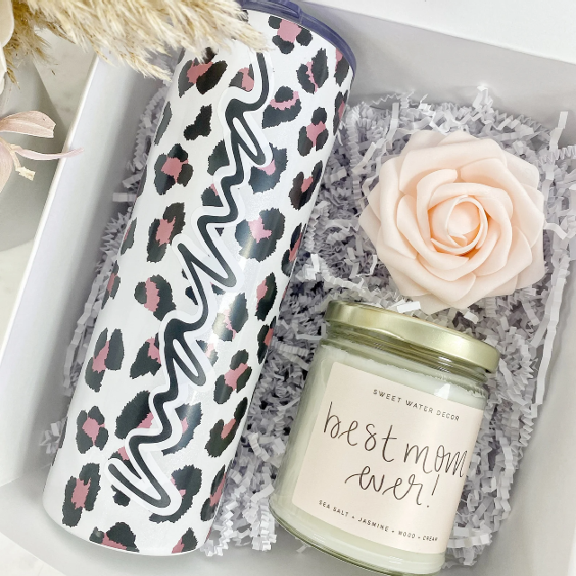 Mommy gift box set- best mom ever candle- gift box for mom to be- baby shower gift idea- baby announcement pregnancy baby