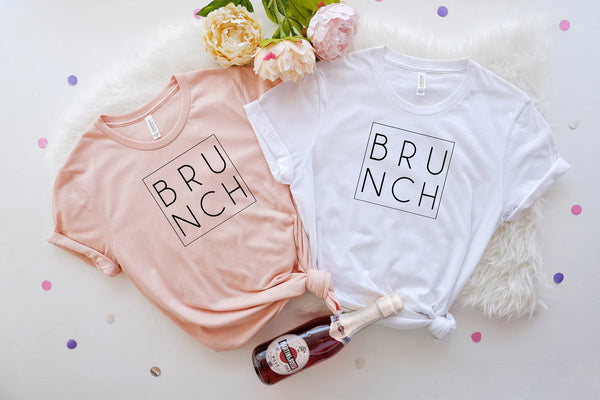 Brunch shirts- sunday funday tshirt- brunch so hard tank- best friend gift for her- thinking of you gift- just because shirt- pink shirt