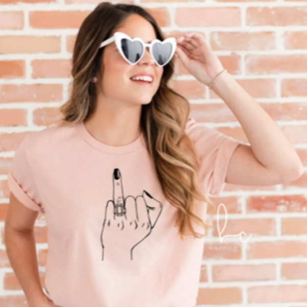 Wedding ring finger shirt- bride shirts- married engaged af shirt- bride to be future mrs tank top pink shirt- wifey tshirt- does this ring