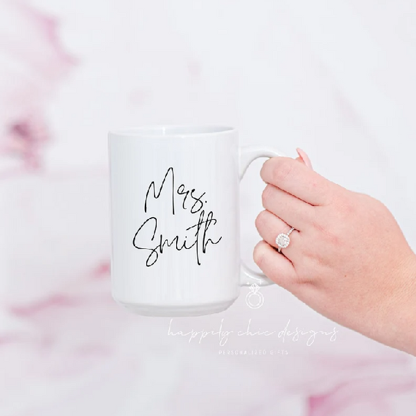 Personalized bride mrs mug- bride mug- future mrs mug- bridal shower mug- engagement gift mug idea - mrs mug- wifey mug- mrs gift box idea